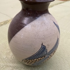 🏺④沖縄やちむん？　花瓶　壺　焼物　陶器　陶芸品🏺の画像