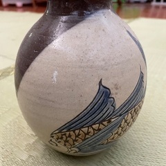 🏺④沖縄やちむん？　花瓶　壺　焼物　陶器　陶芸品🏺の画像