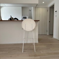 ニトリ カウンターチェア SO101 WH/WHの画像