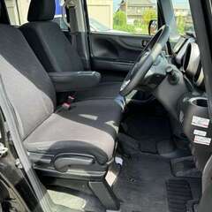 【自社ローン】ホンダ N-BOX Ｇ・特別仕様車「ＳＳパッケージ」ナビ　ETC　バックカメラ　フルセグTV　両側パワースライドドア　純正アルミホイール　DVD再生　キーレス　スマートキー　CD　黒　ブラックの画像