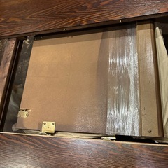 エクステンションテーブル　ホエールレッグ　伸長式テーブル　ダイニングテーブルの画像
