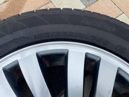 165/65R14 ダンロップタイヤホイールセット