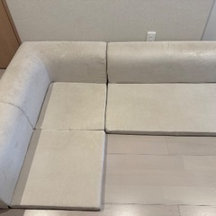 3人掛けローソファー　の画像