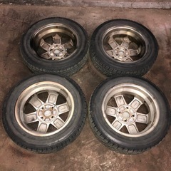『ご購入者様決定致しました』スズキ純正 アルミホイール 14 X 4.5J 4H/100 PCD100 4本 4穴 14インチ SUZUKI スズキの画像