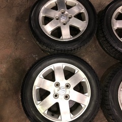 『ご購入者様決定致しました』スズキ純正 アルミホイール 14 X 4.5J 4H/100 PCD100 4本 4穴 14インチ SUZUKI スズキの画像