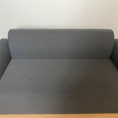 美品　IKEA ソファ　グレー　ダークグレーの画像
