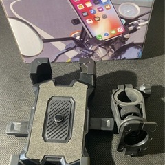 自転車　スマホホルダーの画像