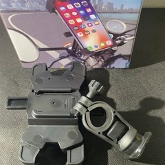 自転車　スマホホルダーの画像