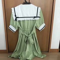 Lサイズ　ワンピース　グリーンの画像