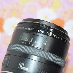 美品❤Canon EF 50mm F2.5 キャノン❤超便利単焦点レンズ❤の画像
