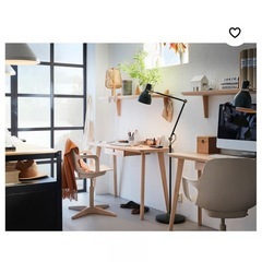 IKEAデスク&椅子の画像