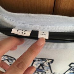 160㎝くらい　ギャップ　ワンピース　水色の画像