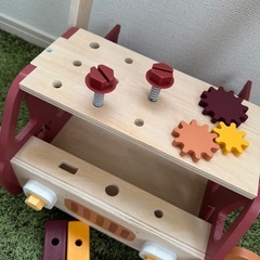 手押し車　おもちゃ　知育玩具　工具の画像