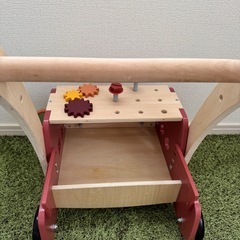 手押し車　おもちゃ　知育玩具　工具の画像