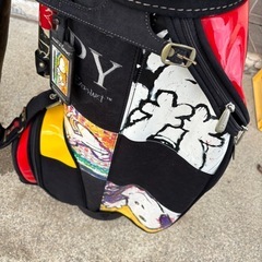 スヌーピー キャディバッグの画像