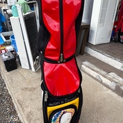 スヌーピー キャディバッグの画像