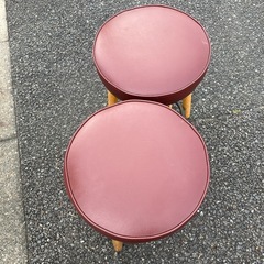 oliver オリバー　スツール　チェア　椅子　イス　アンティーク　ビンテージ　ヴィンテージ　昭和レトロ　丸イス【直径35高55】【1脚の価格】の画像