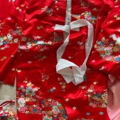 七五三　着物セット　3歳女の子　753 着物　被布セット　巾着付き 女の子 753特集 着物 お祝いの画像