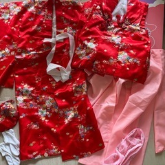 七五三　着物セット　3歳女の子　753 着物　被布セット　巾着付き 女の子 753特集 着物 お祝いの画像
