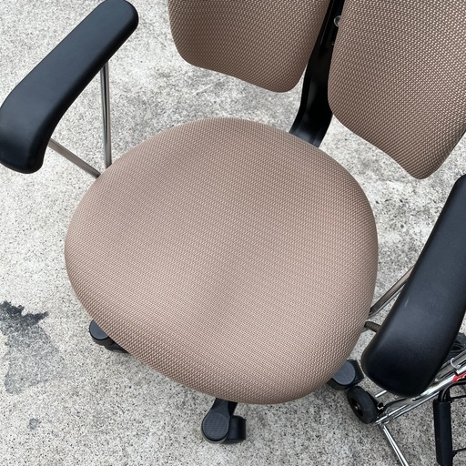 【DUOREST/デュオレスト】高級ブランド　オフィスチェア　ワークチェア　パソコンチェア　PCチェア　ブラウン　高機能　【2脚あり/