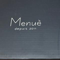 メヌエ Menue 2way バブーシュストラップパンプス　21.5センチの画像