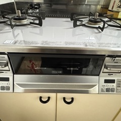 リンナイ　ガスコンロ　59cm幅　RTS65AWG34R2NGA-VLの画像