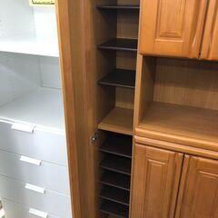 【ジャングルジャングル石津店】シューズBOX　靴箱　玄関収納　木目調　大容量　人気　新生活　堺市 堺区　西区　東区　北区　南区　和泉市　高石　石津の画像