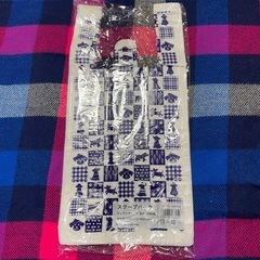 ビニール袋 レジ袋 犬 チェック 100枚 37×(18+12)の画像