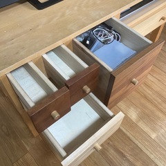 テレビボード　天然木　無垢材の画像