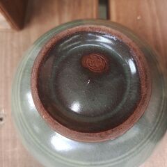 茶道用具　陶器の茶器セット 収納箱付きの画像