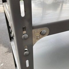5段スチールラックの画像