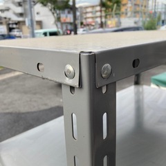 5段スチールラックの画像