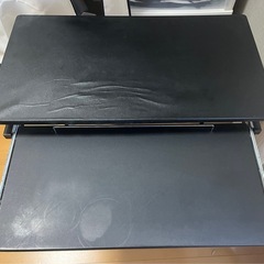 【無料】　デスク　机　1人用　ブラックの画像