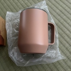 蓋付き真空ステンレスマグカップ！新品未使用品の画像