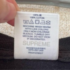supreme BURBERRY XLの画像