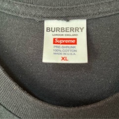 supreme BURBERRY XLの画像