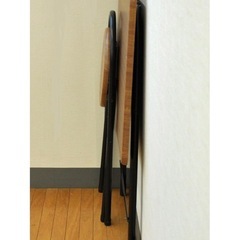 【美品】折り畳みテーブル＋椅子セットの画像
