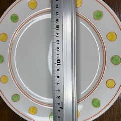 21cm 手描き絵付けオリジナルプレート 20枚の画像