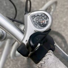 ALL STREET クロスバイク ホワイト 24インチの画像