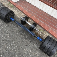 ダンベルセット　26kg 12kgの画像