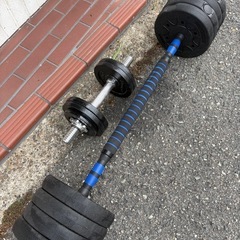 ダンベルセット　26kg 12kgの画像