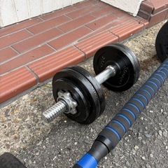 ダンベルセット　26kg 12kgの画像
