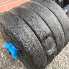 ダンベルセット　26kg 12kgの画像