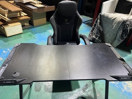 ゲーミングデスク DOWINX ゲーミングチェア セット【中古 美品)】