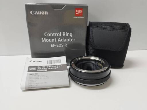 【良品】Canon EF-EOS R/コントロールリング マウントアダプター