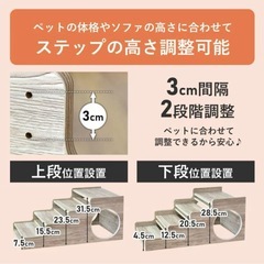 ペットステップ　ドッグステップ　階段の画像