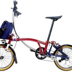 BROMPTON 「ブロンプトン」 M6L Team GB Edition 2020年モデル 16インチ 折り畳み自転車 / ITOI97A3YDBIの画像