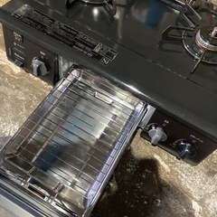 美 21年製　パロマ　LPガスコンロ　洗剤清掃済みの画像