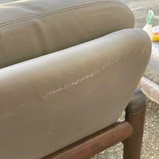 【ジモティー割引で最大15％OFF⭐️】 dyrlund 1人掛けソファー グレー