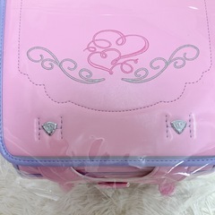 新品【ピンク】新品 ランドセル 女の子 自動ロック ワンタッチロック 大容量 軽量の画像